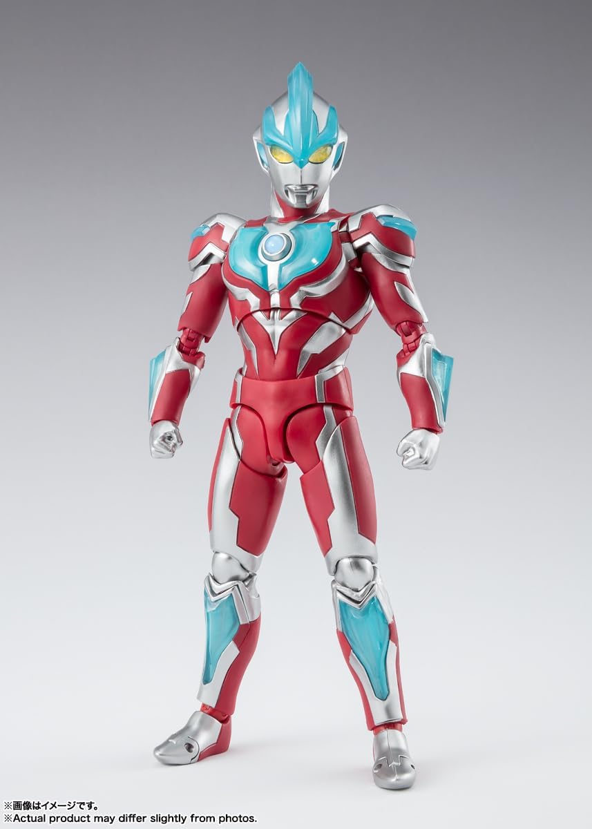TAMASHII NATIONS S.H. Figuarts Ultraman Ginga (Ultraman New Generation Stars Ver.) Approx. 5.9 inches (150 mm), PVC & ABS Pre-painted Action Figure