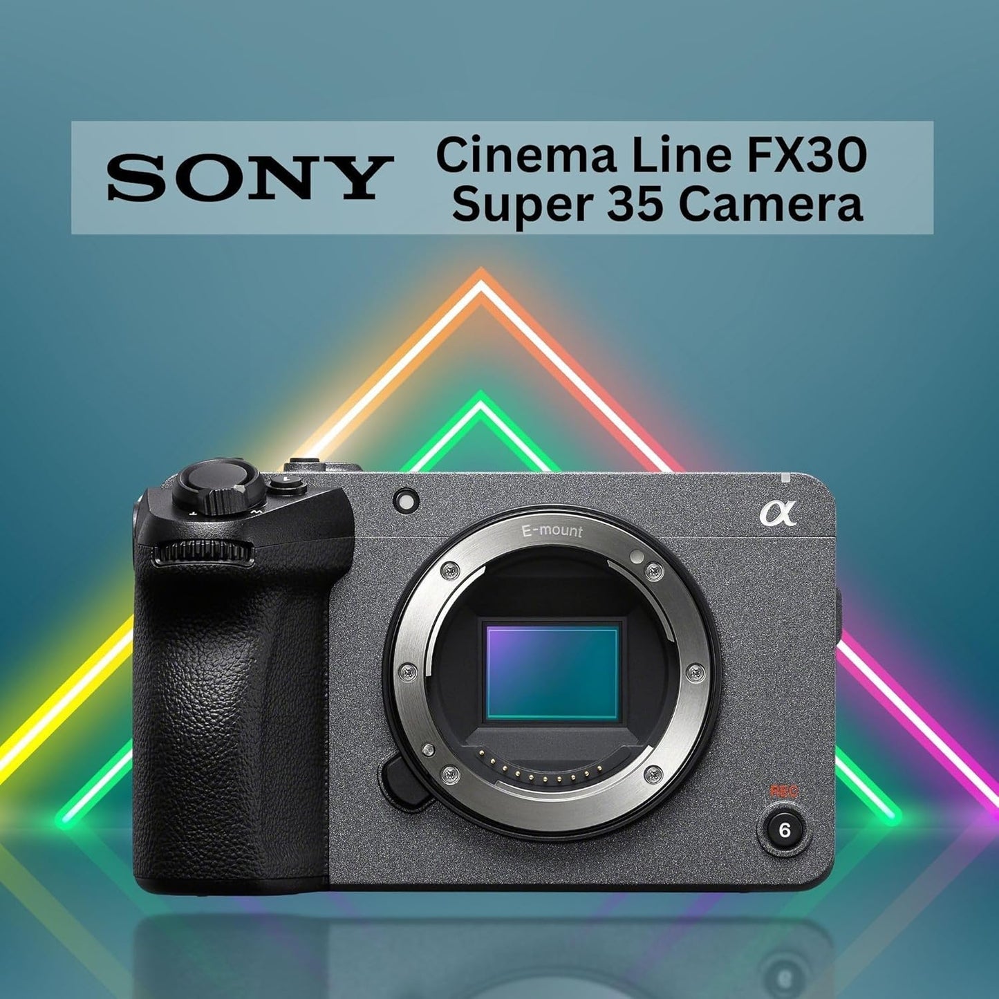 Sony Fx30 Cinema Line Super 35 カメラ 11mm F1.8 APS-C 超広角プライムレンズ コンテンツクリエイター用 64GB SDカード、アートスーツソフトウェア、カメラガジェットバッグ、アクセサリー(7アイテム)