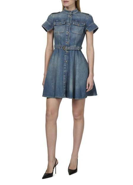 MCQUEEN デニムドレス - Image 2