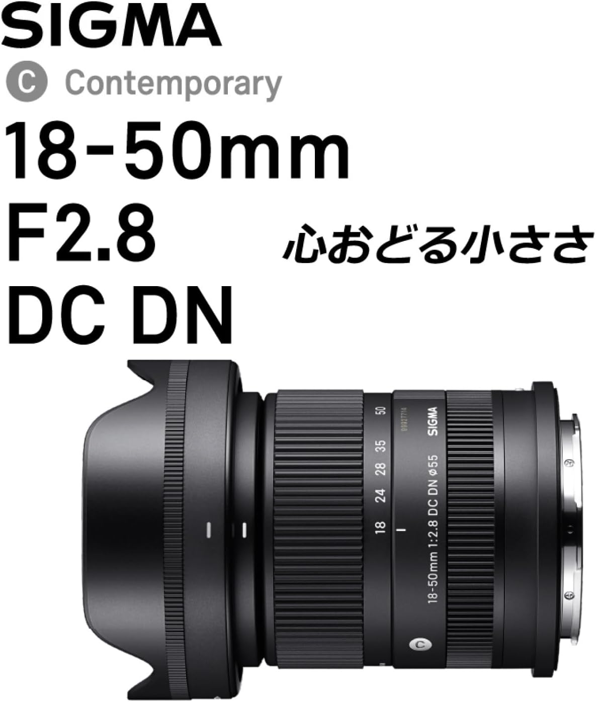 Sigma 18-50mm F2.8 DC DN(C) for Fujifilm X Mount & Marumi EXUS Lens Protect Sole & Lens Cleaner & Cloth Set of 4
