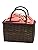 Hasegawa Women's Bamboo Hamper Yukata Basket Bag, Removable Drawstring