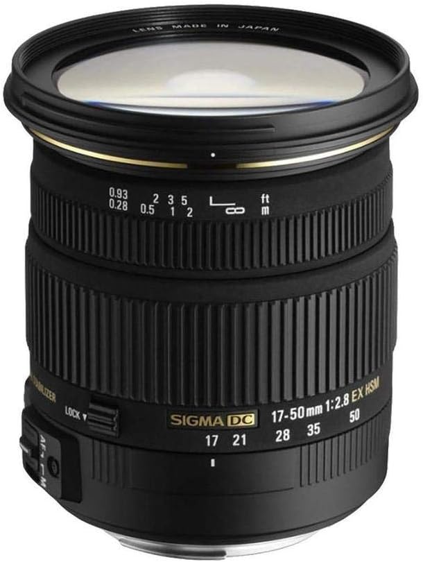 Sigma 17-50mm F2.8 EX DC OS HSM SLR Standard zoom lens Black