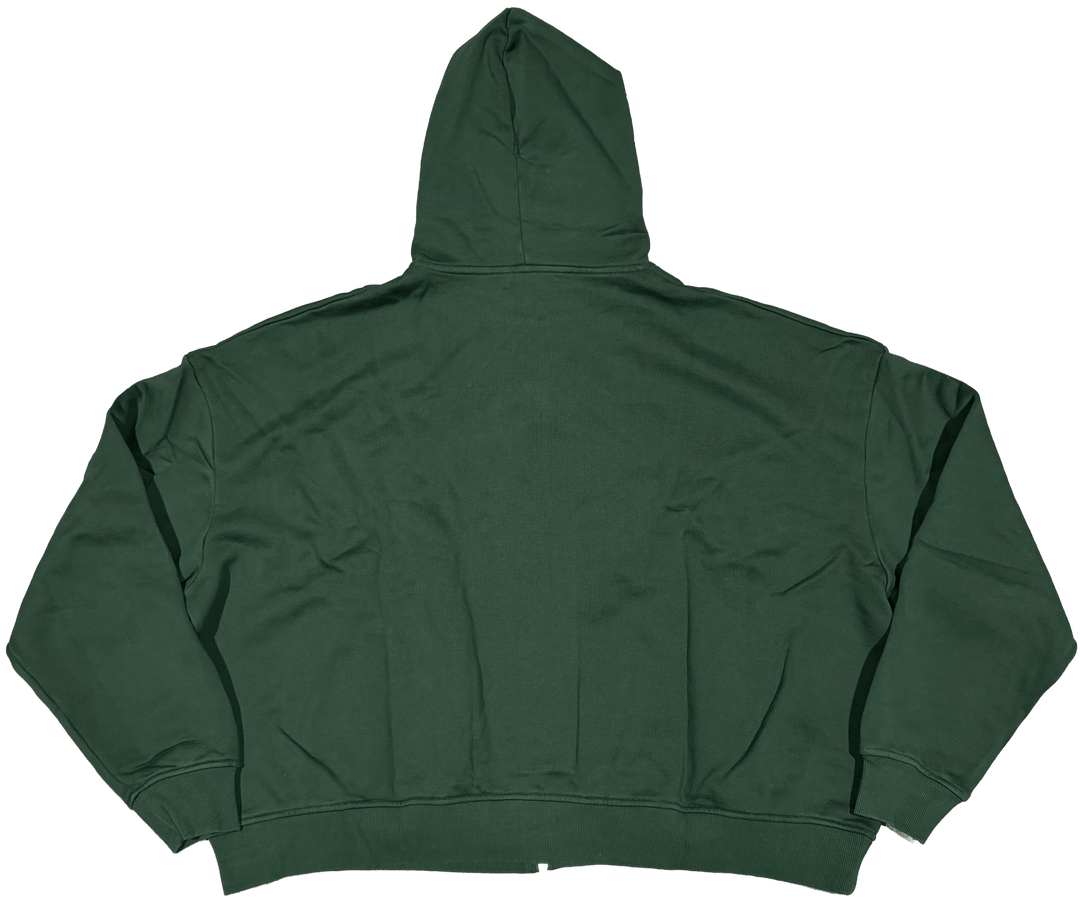 HAPPY MEMORIES DON'T DIE HMDD 'GREEN' H STAR ZIP UP HOODIE