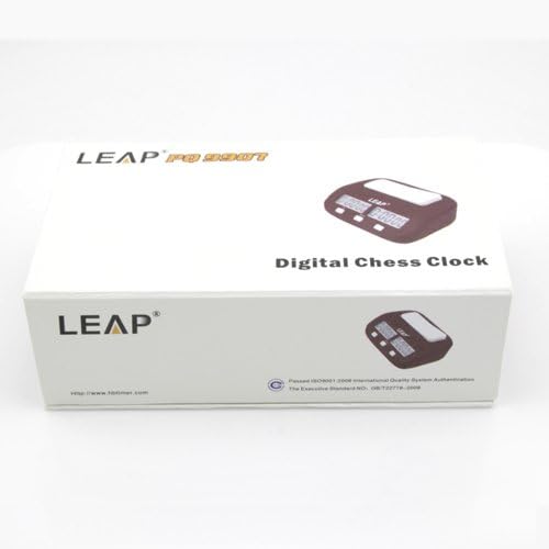 Digital Game Clock, Chess Clock, Compatible with Shogi, Go, Chess, Can be Used for Down and Up Timers, Japanese and English Display Instructions (English Display) Suitable for Professional Games and
