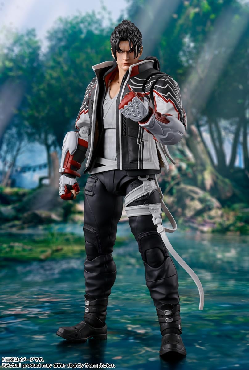 S.H. Figuarts Tekken 8 Jin Kazama Pre-Painted Action Figure, Approx. 5.9 inches (150 mm), PVC and ABS