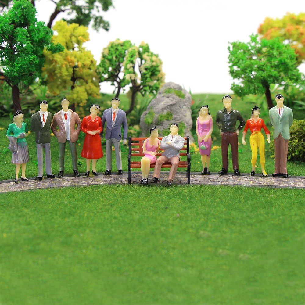 Scene Collection, Human Doll, People, Human Figure, Painter, 1:50, 1.4 inches (35 mm), Box Garden, Decoration, Railway Model, Building Model, Diorama, Education, DIY