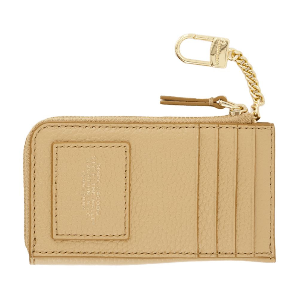 Marc トップジップウォレットマークジェイコブスレザーブラウン - Image 3