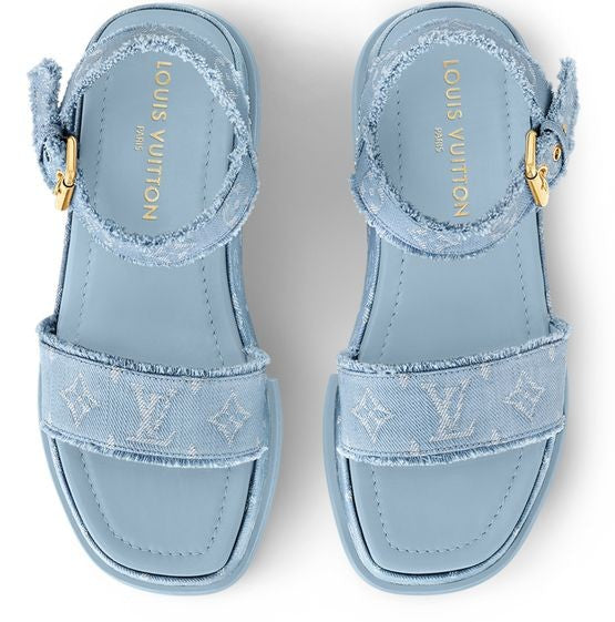 LOUIS VUITTON Maya Flatform Sandal - Image 3