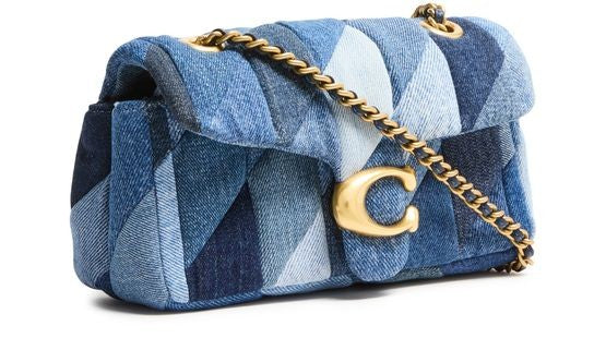 COACH Tabby 20 quilted patchwork denim shoulder bag - Image 3