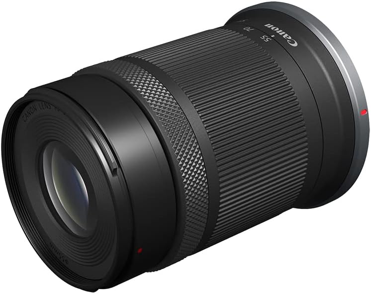 Canon RF-S55-210mm F5-7.1 is a Canon APS-C Mirrorless RF Mount Camera Telephoto Zoom Compact Lightweight Optical Image Stabilization STM for Landscape, Portrait, Travel Photography and Video