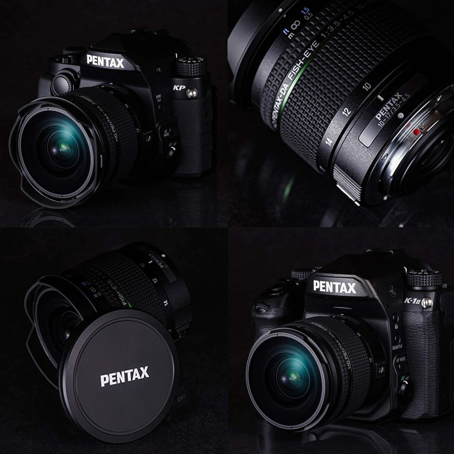 Pentax HD PENTAX-DA FISH-EYE 10-17mm F3.5-4.5 ED Diagonal Fisheye Zoom Lens (For APS-C Sizes), Fisheye Shooting and Ultra-Wide Angle Shooting with One Lens (Clear Pictures), High Performance HD