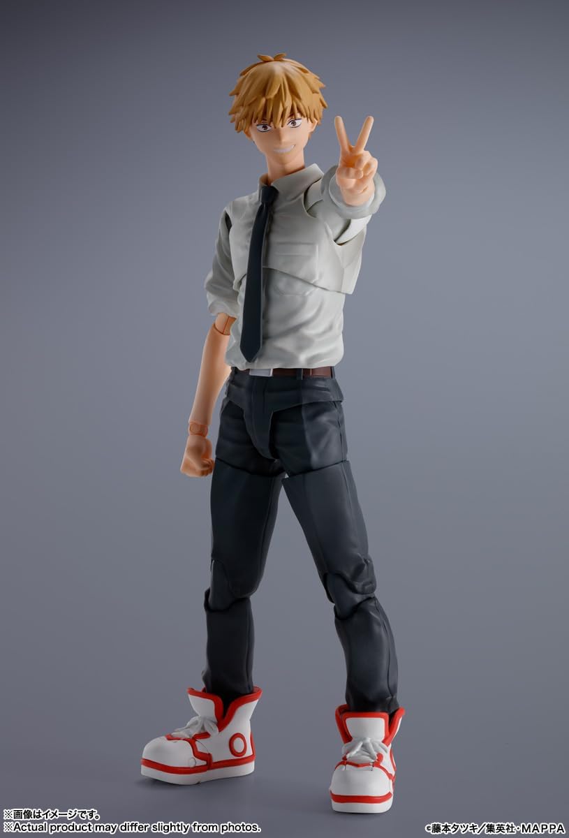 S.H. Figuarts Chainsawman Denze, Approx. 5.9 inches (150 mm), PVC & ABS, Pre-painted Action Figure