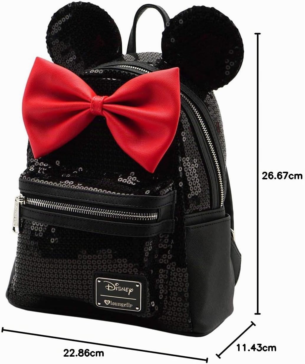 Loungefly Disney Minnie Sequin Mini Backpack