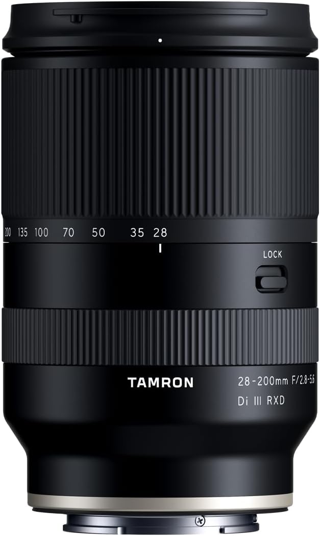 Tamron Zoom Sony E Compatible 28-200mm F/2.8-5.6 Di III RXD (Model A071)