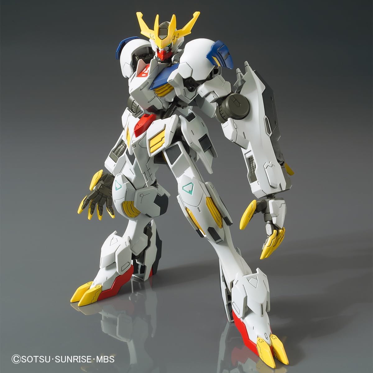 HG Mobile Suit Gundam, Iron-Blooded Orphans Gundam Barbatos Lupus Rex 1/144 Scale, Color-coded Plastic Model