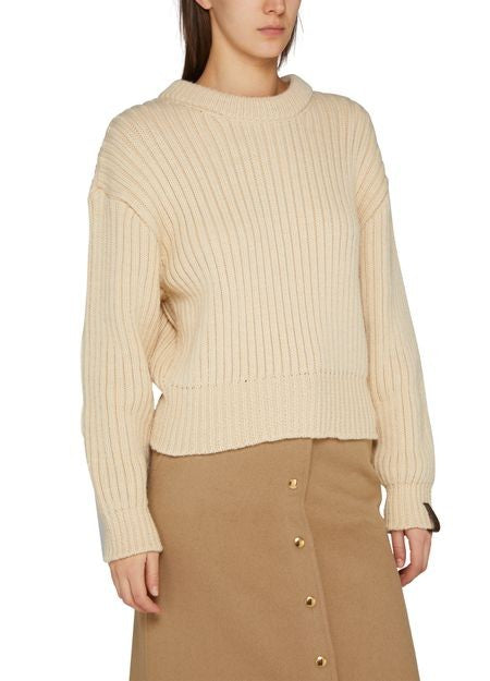 LOUIS VUITTON エルボーパッチリブドプルオーバー - Image 3