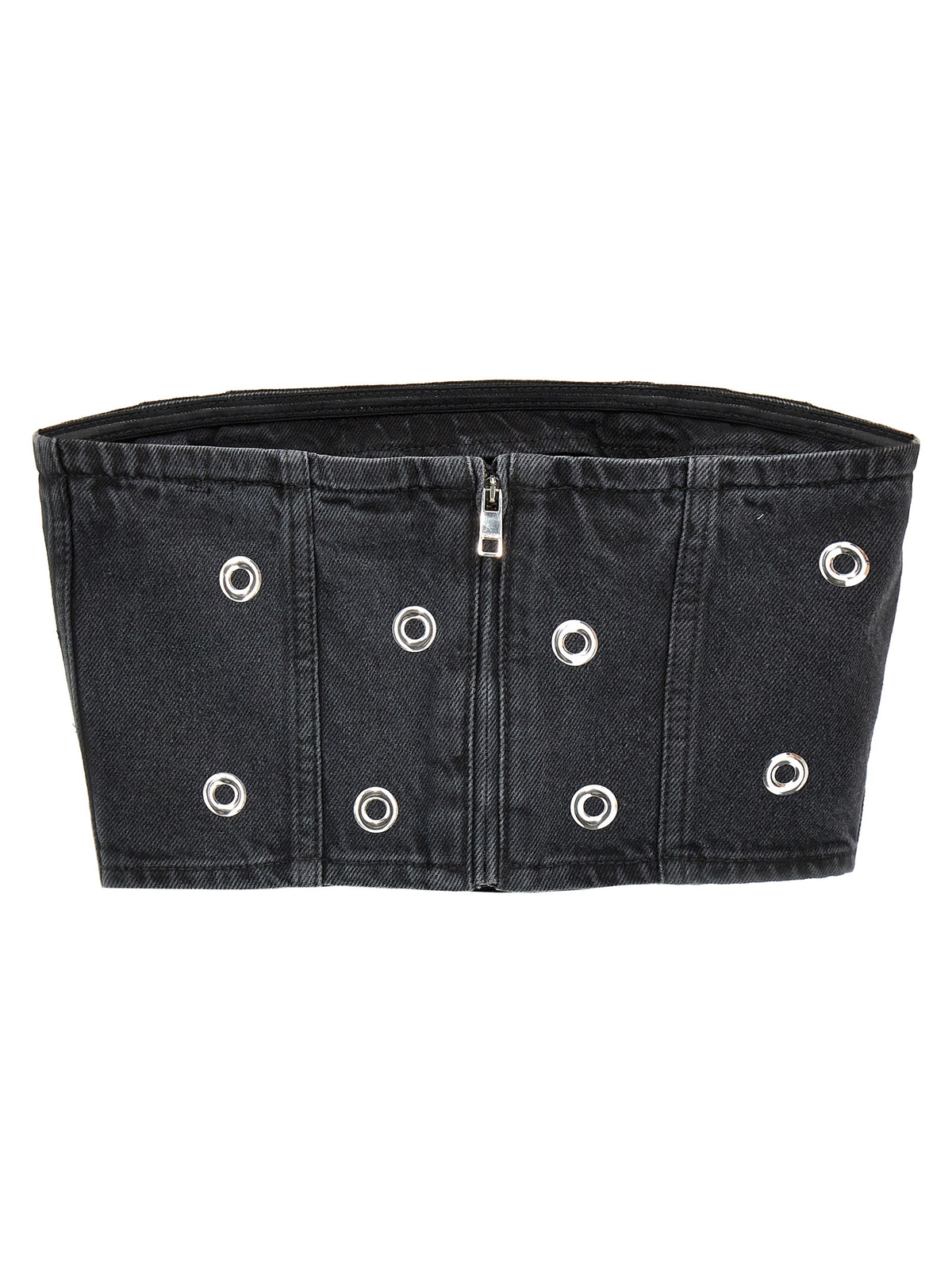 Rotate Rotate Birger Christensen 'Studded Denim' Top - Image 3