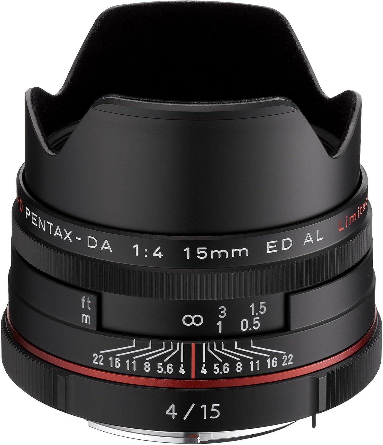 Pentax 21480 HD DA Objectif 15 mm f/4.0 Argent