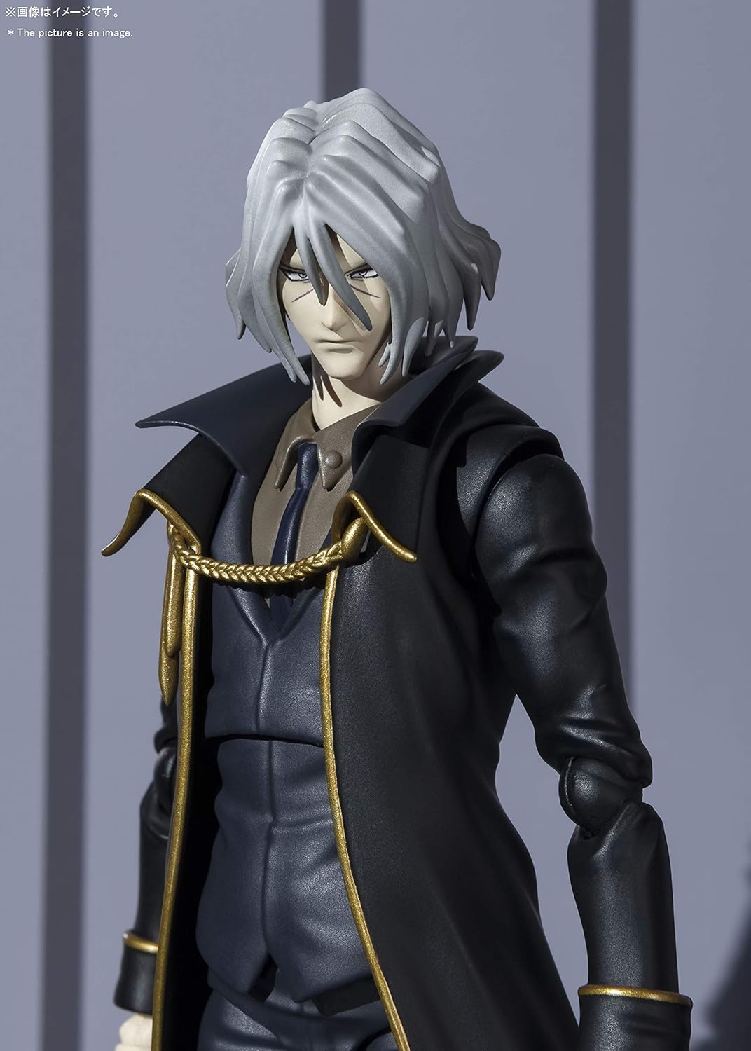 S.H. Figuarts Cowboy Bebop Vicious Approx. 5.9 inches (150 mm), PVC & ABS, Pre-painted Action Figure