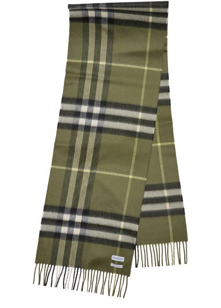 BURBERRY Check cashmere scarf - Image 3