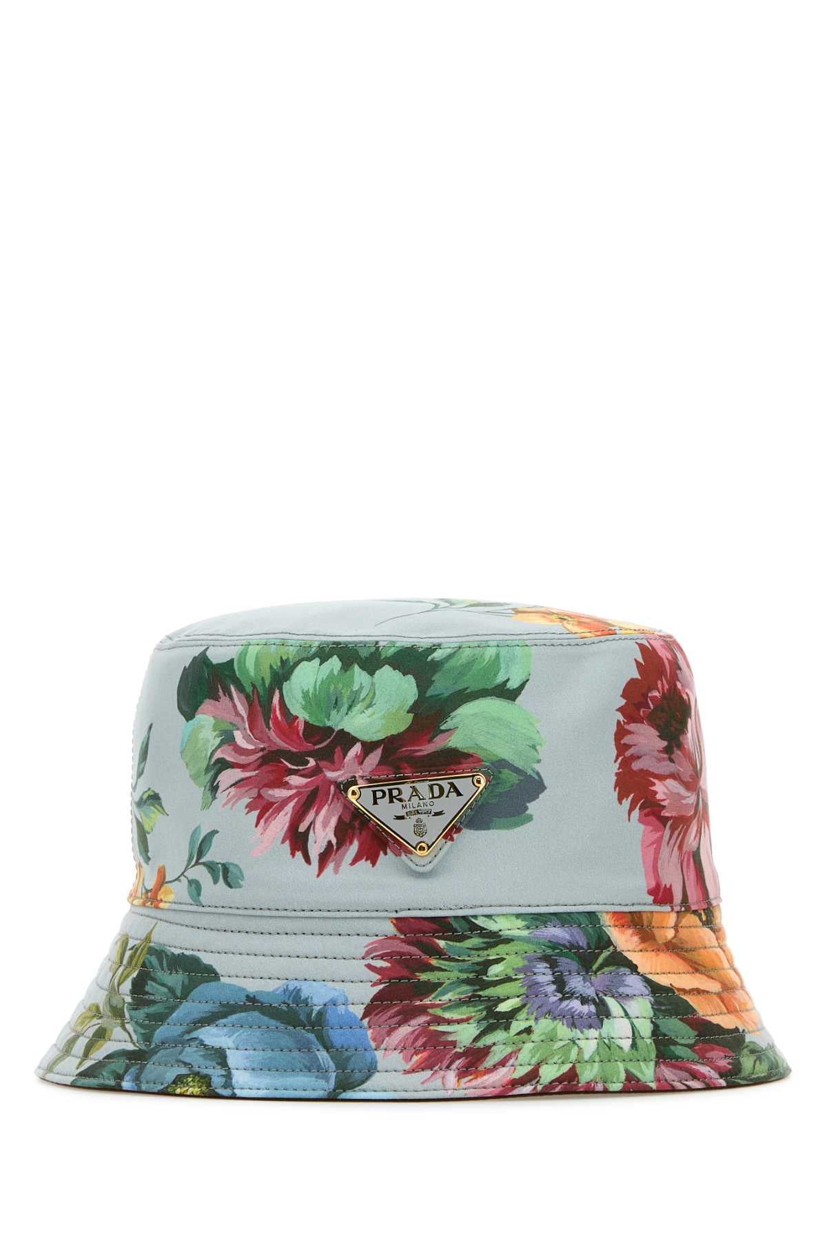 Prada プラダプリントコットンバケットハット - Image 3