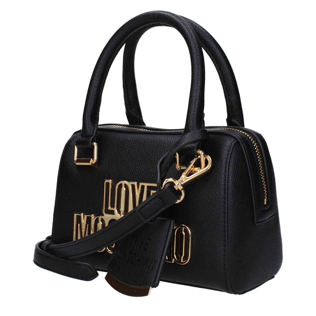 Moschino モスキーノのハンドバッグが大好きな女性ポリウレタンブラック - Image 3
