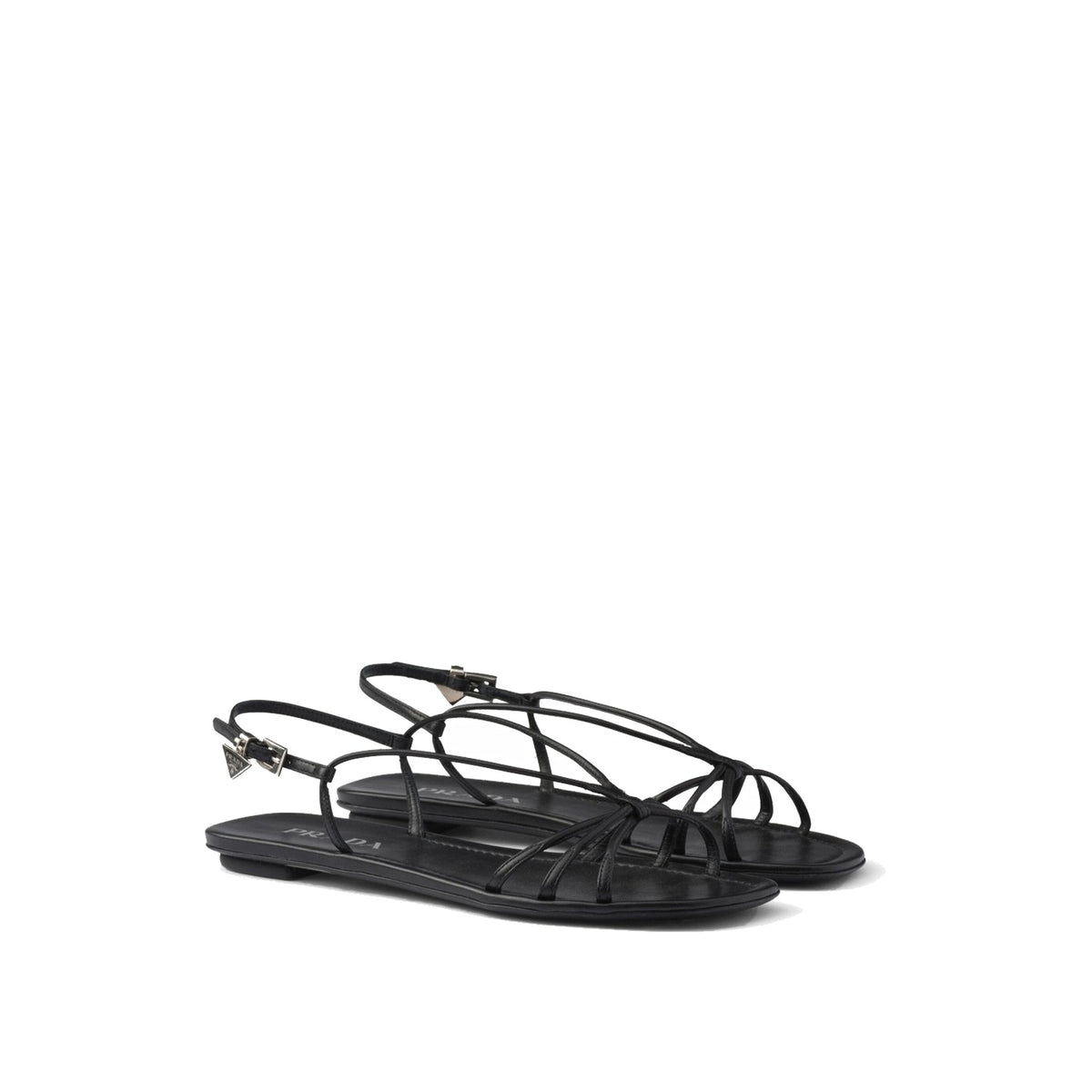 Prada プラダレザーフラットサンダル - Image 3