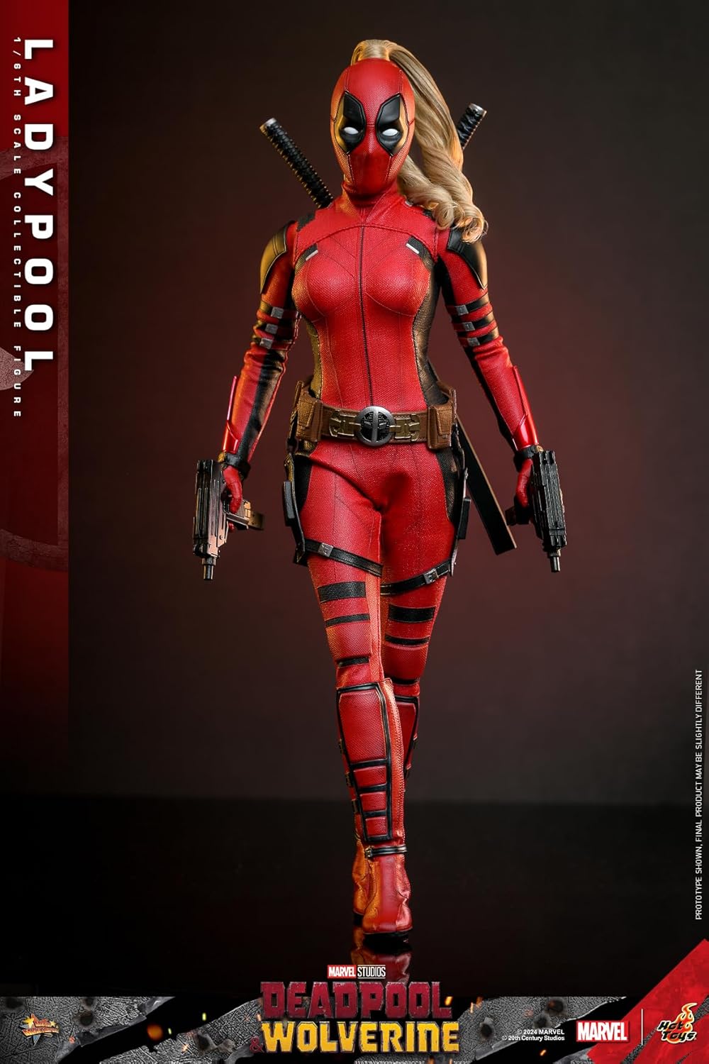 Movie Masterpiece Deadpool & Wolverine Lady Deadpool 1/6 Scale Figure