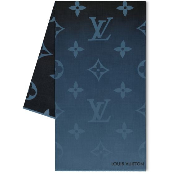 LOUIS VUITTON Monogram Gradient Stole - Image 3