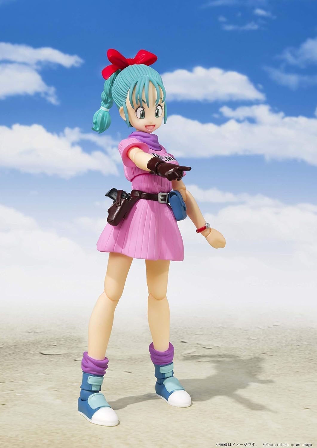 S.H. Figuarts Dragon Ball Bloomers - Beginning of the Great Adventure - (Resale Version) Approx. 5.3 inches (135 mm), ABS & PVC Pre-painted Action Figure