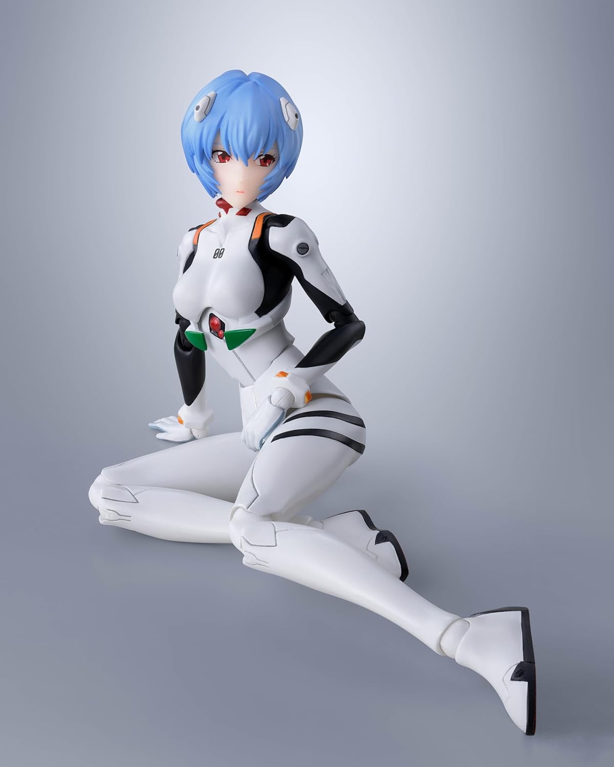 TAMASHII NATIONS S.H. Figuarts Rei Ayanami, About 5.3 inches (135 mm), PVC & ABS, Pre-painted Action Figure