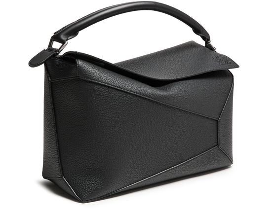LOEWE Large Puzzle Edge bag in grained calfskin - Image 3