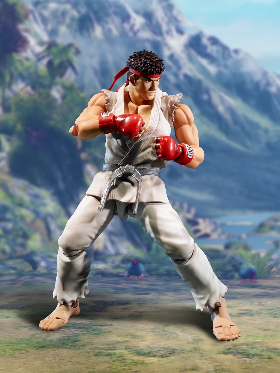 S.H. Figuarts Street Fighter Ryu, Approx. 5.9 in. (150mm), ABS and PVC, Painted Action Figure