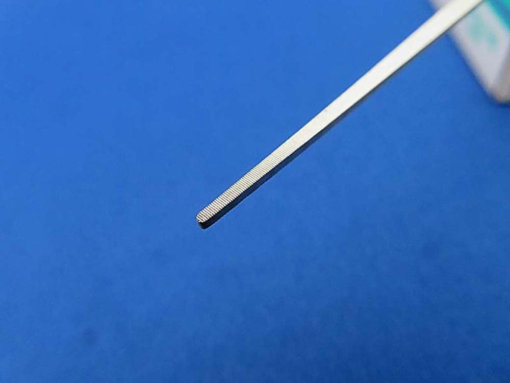 Shimomura Alec AL-K237 Craftsman Hardness Resin Dedicated Stainless Steel File Shine Blade Tip Tapered Type FINA Tool for Plastic Models