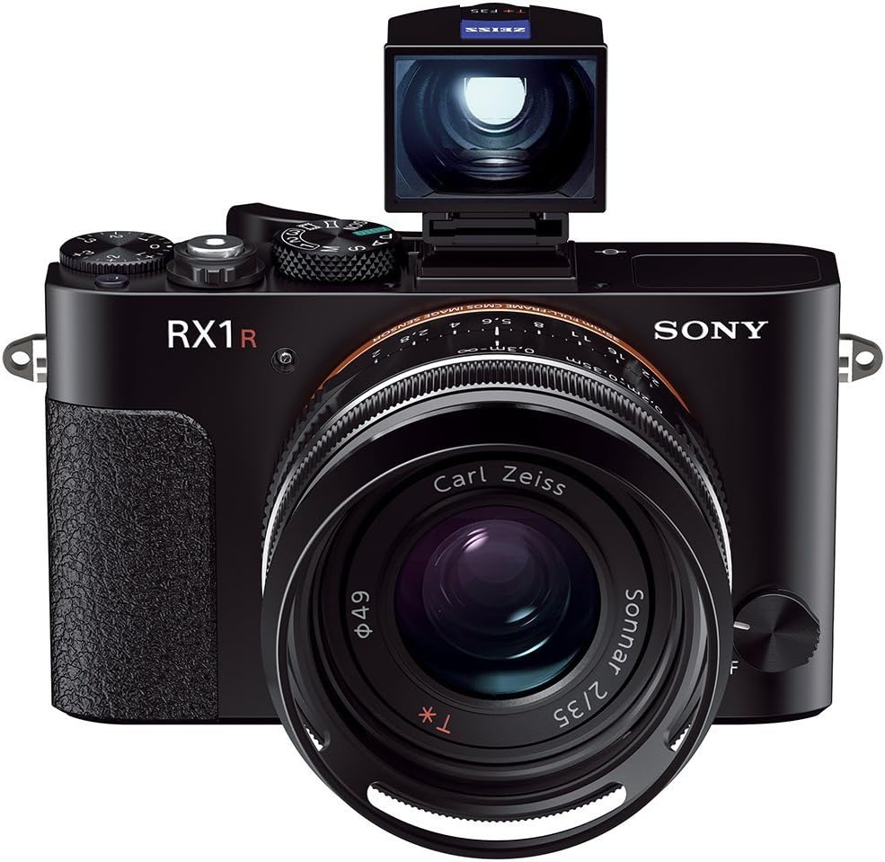 Sony DSCRX1R/B 24MP コンパクトシステム サイバーショット デジタルスチルカメラ 3インチLCDスクリーン付き (ブラック)