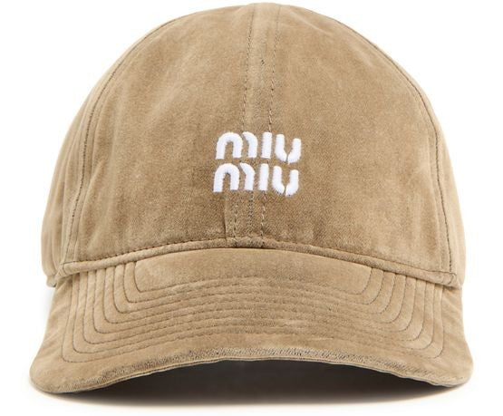 MIU MIU スエードキャップ - Image 3