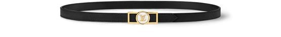 LOUIS VUITTON ベルト・ドーフィーヌ パール 15MM リバーシブル - Image 3