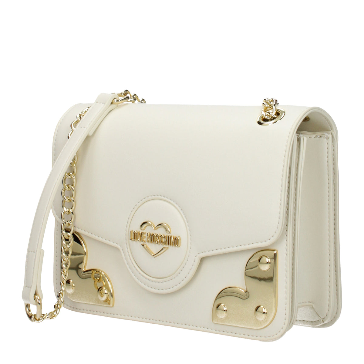 Moschino モスキーノのショルダーバッグが大好きな女性ポリウレタンベージュ/バター - Image 3