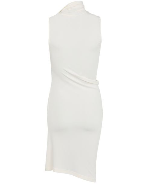 COURREGES ドレープクレープ ジャージー製 ドレス - Image 3