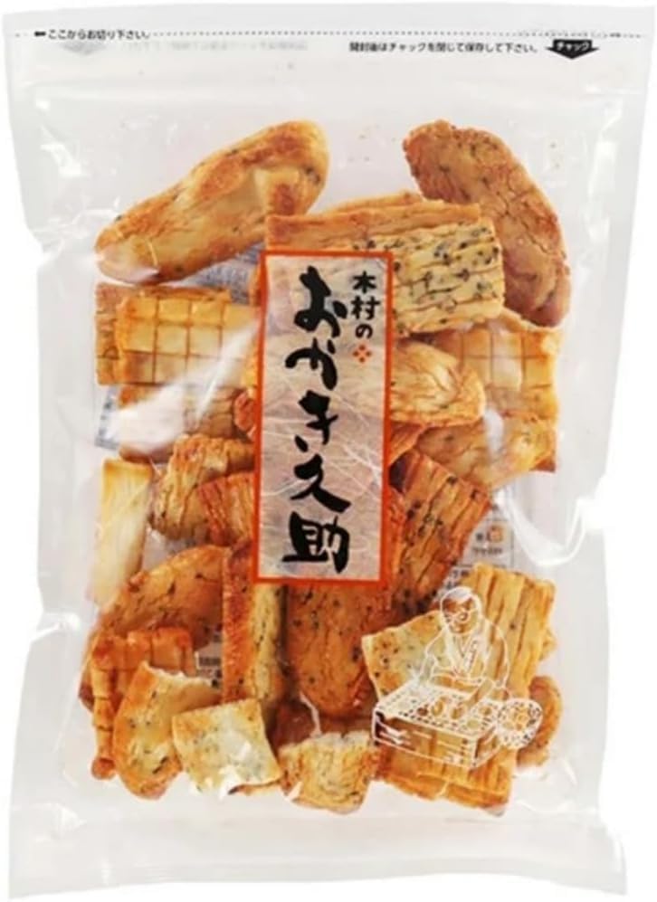 木村 おかき久助 145g もち米100%使用 こわれせん おいしさそのまま (4袋セット)