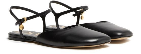 LOEWE Toy ankle strap ballerinas in lambskin - Image 3