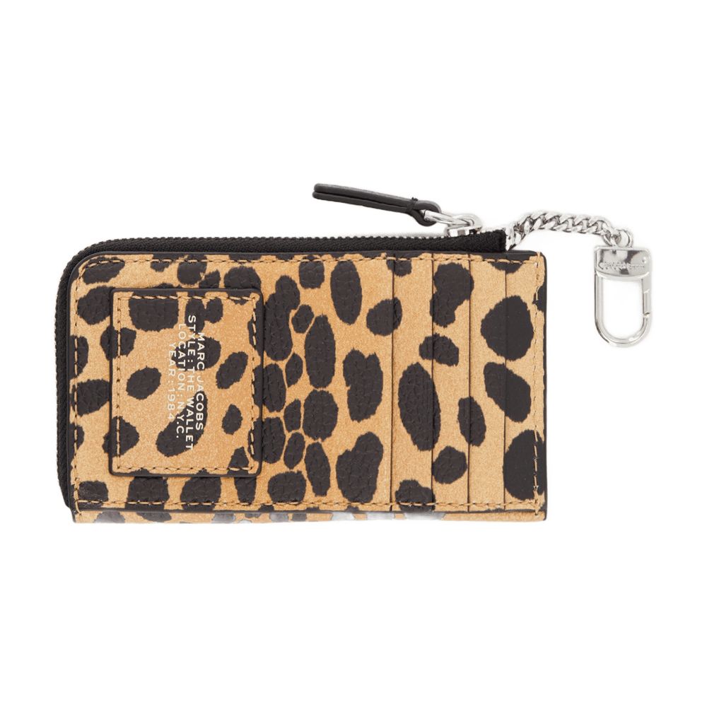 Marc トップジップウォレットマークジェイコブスレザーヒョウ - Image 3