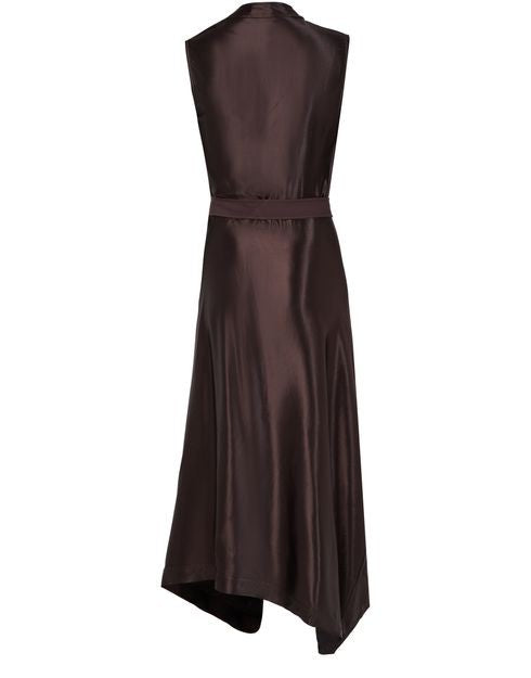 FERRAGAMO Viscose stretch cady long dress - Image 3