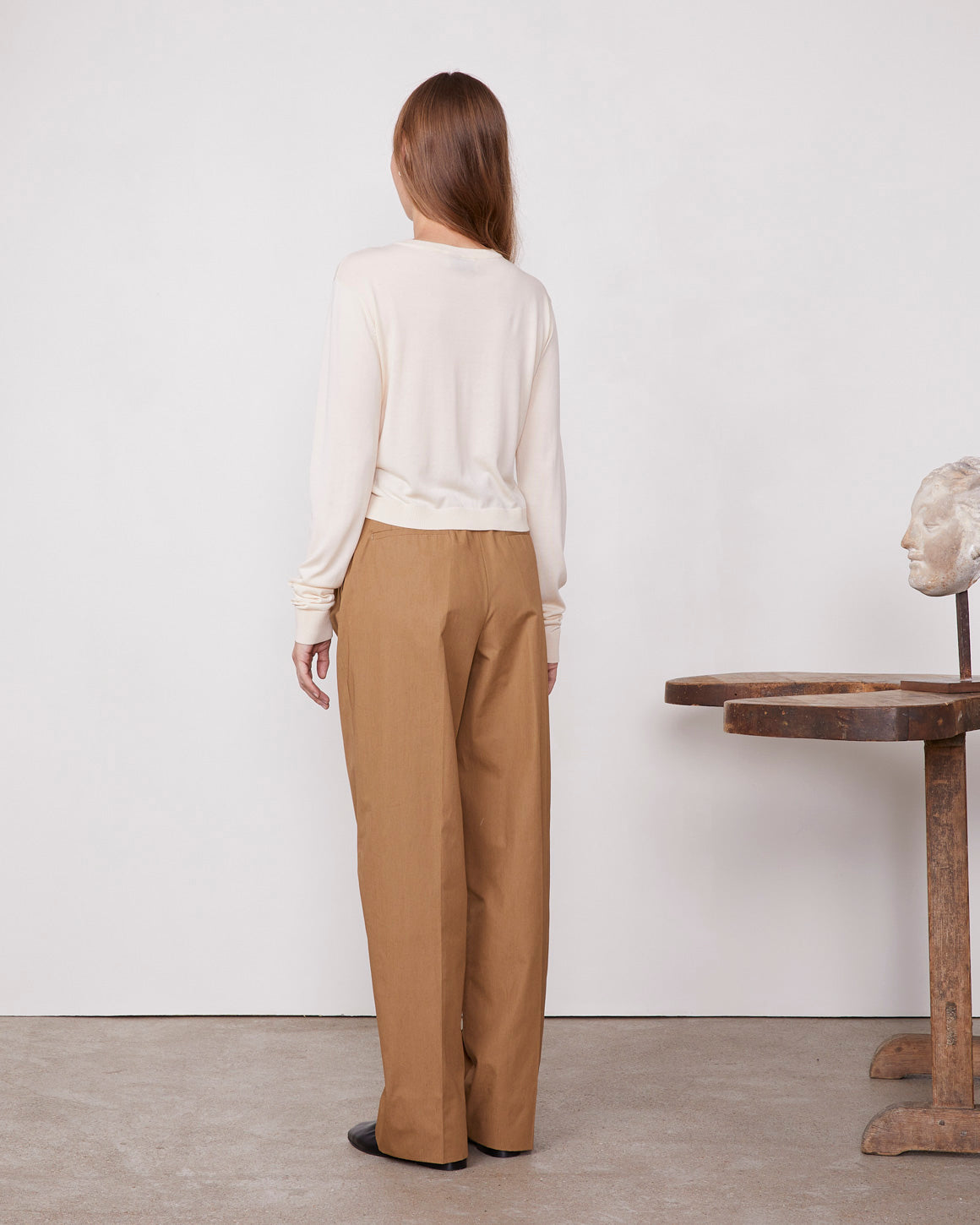 Off Officine Generaleセーターベージュ - Image 3