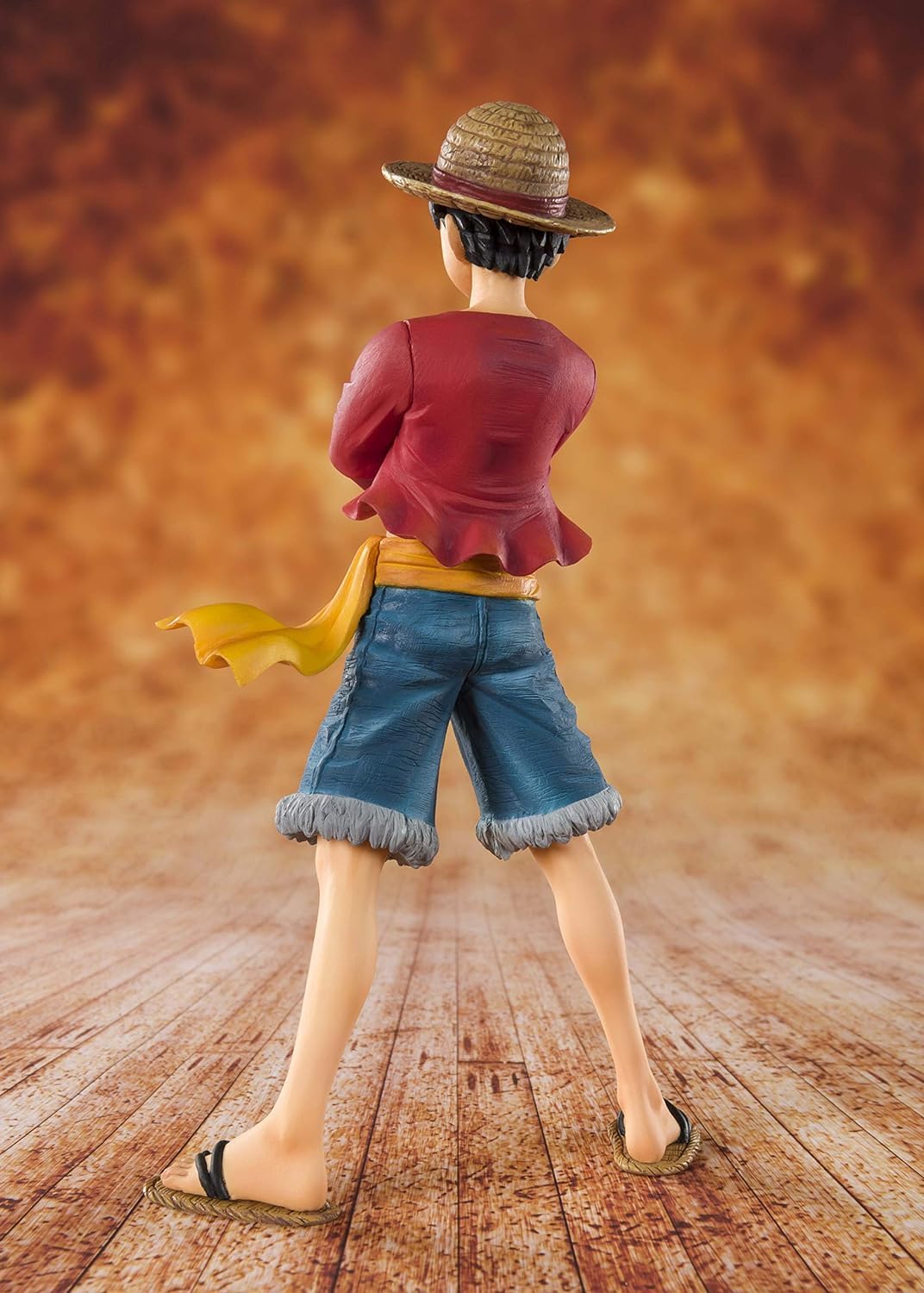 Figuarts Zero One Piece Straw Hat Luffy (Resale Version), Approx. 5.5 inches (140 mm), PVC & ABS, Pre-painted Action Figure