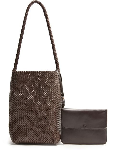 THE ROW Medium Woven N/S tote bag - Image 3