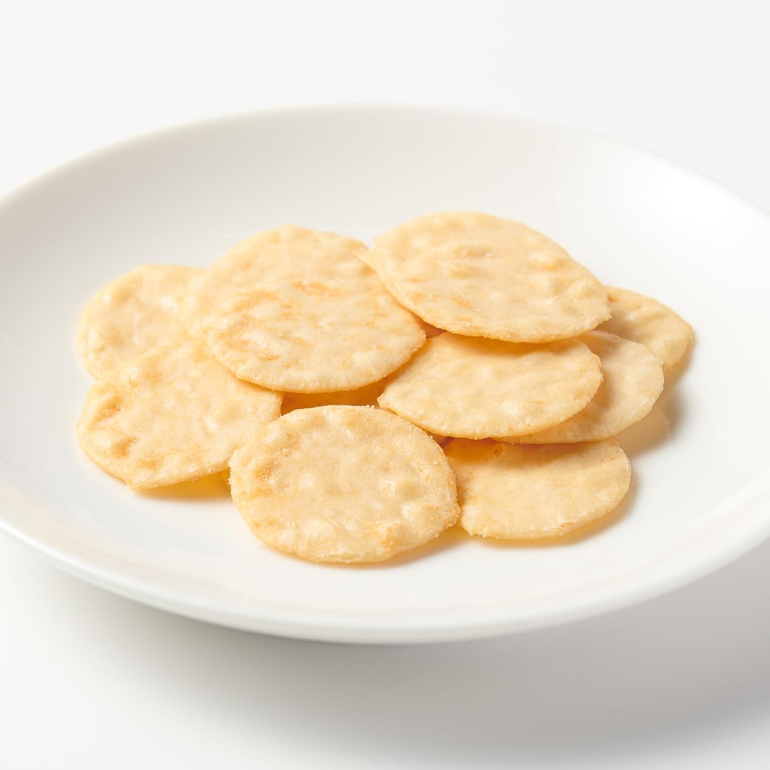 MUJI UFZ74A4S Non-fried Rice Snacks, Crispy Chips, Wasabi Flavor, 1.1 oz (32 g)