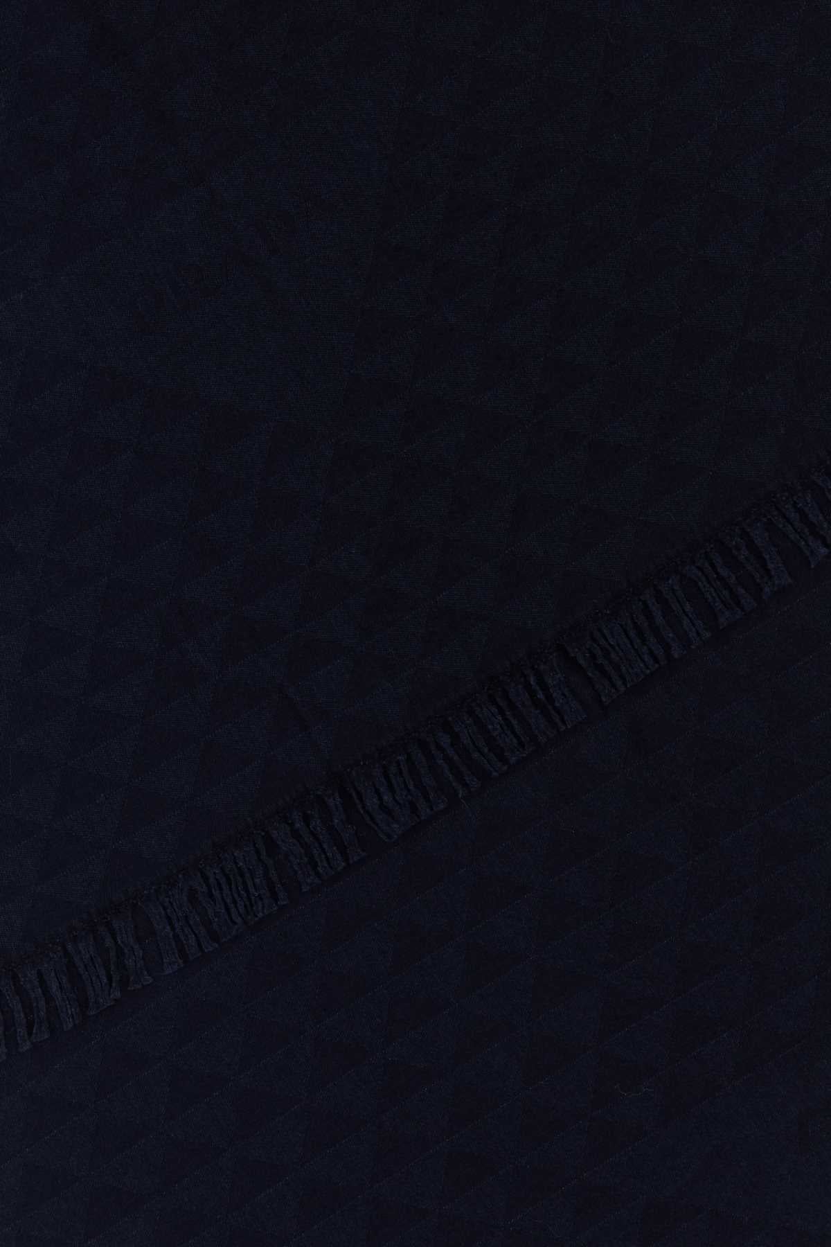 Prada プラダ刺繍カシミアブレンドスカーフ - Image 3