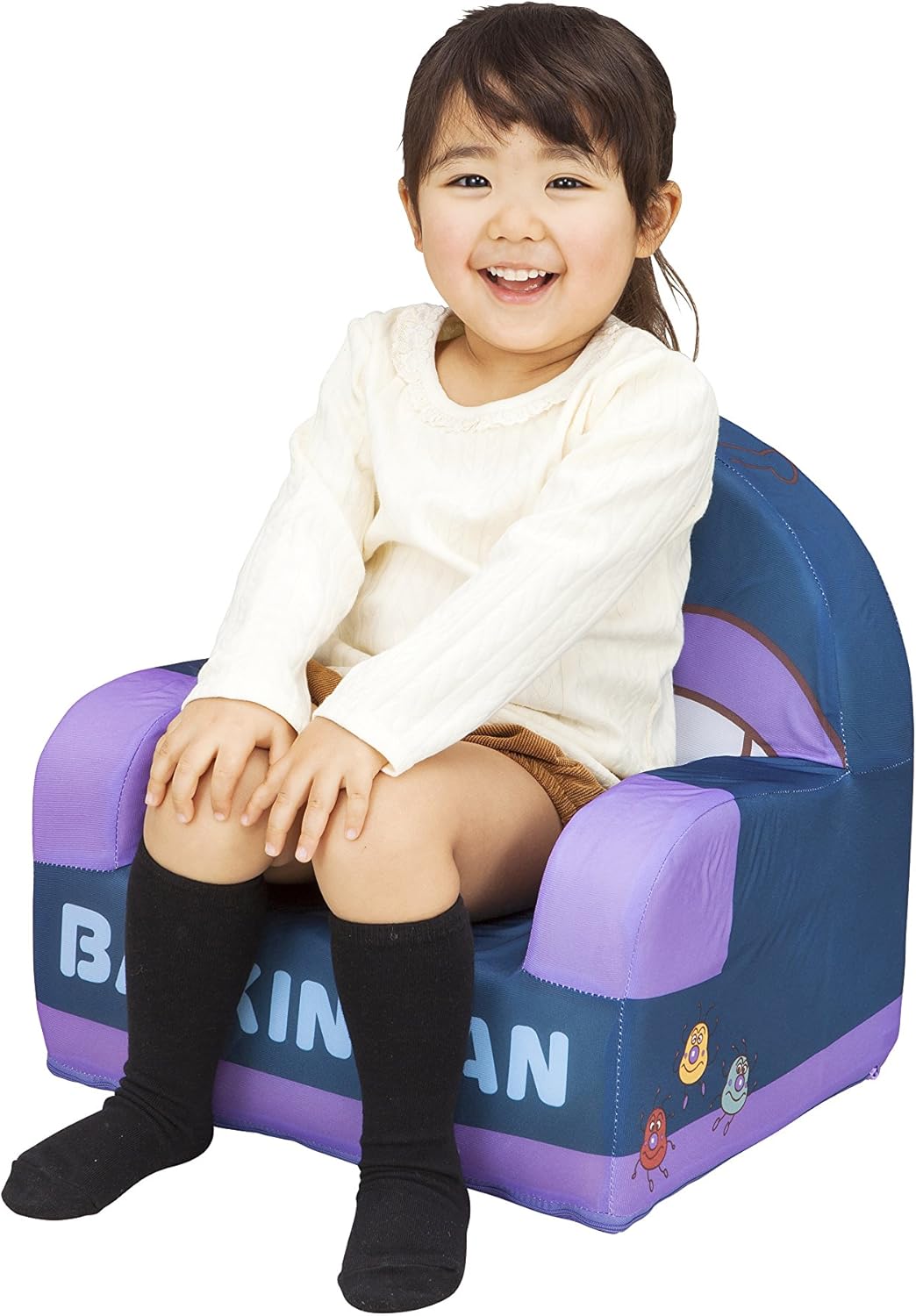 SEGA FAVE Anpanman Soft Kids Sofa Baikin-man