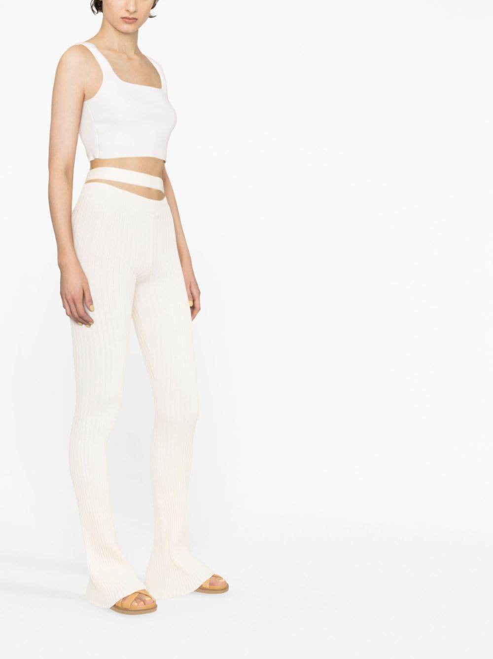 Andreādamo させて'S カットアウトベルでズボンに行きます - Image 3